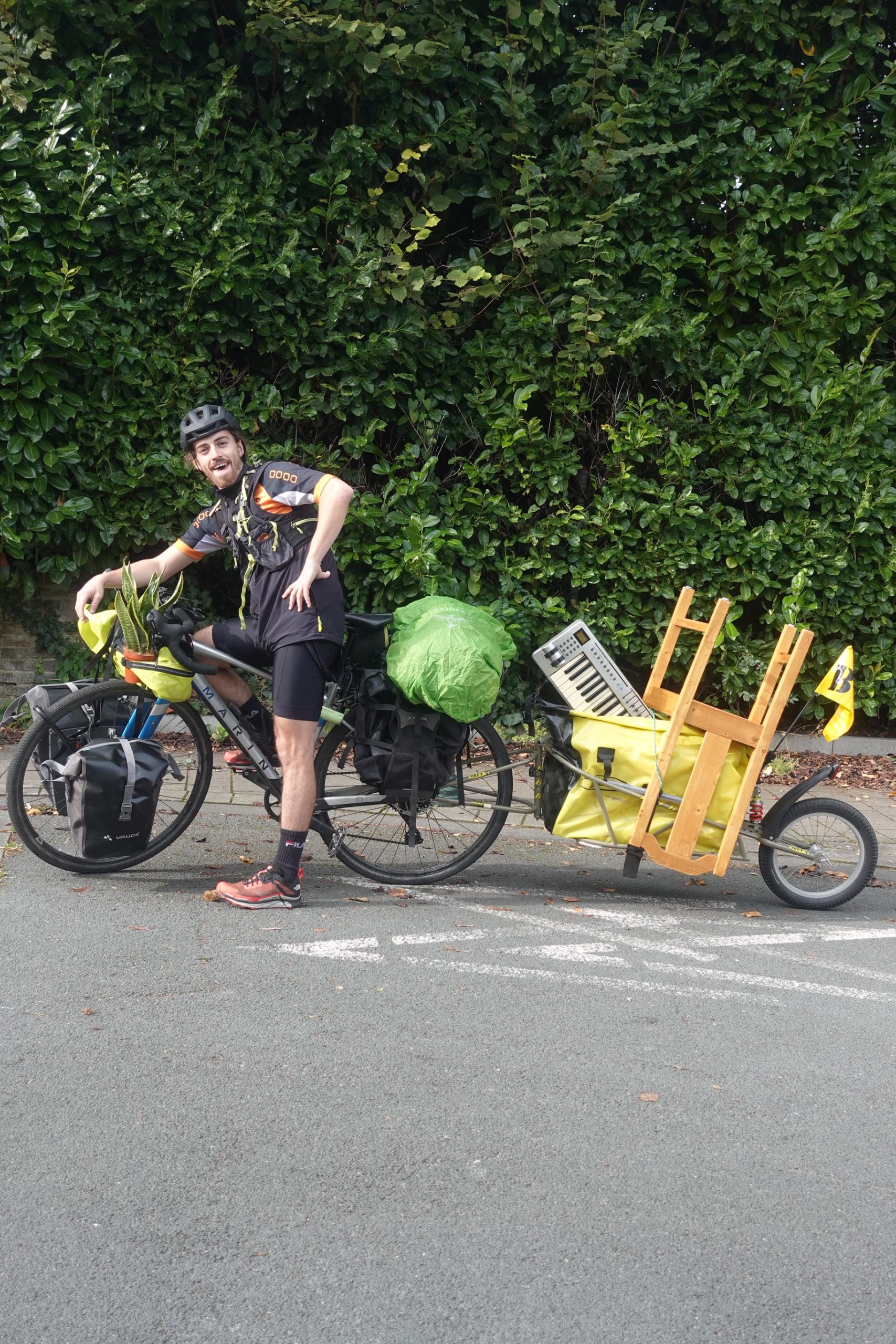 Je déménage de Paris à Bruxelles à vélo